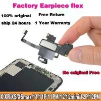 ราคา Applicable to Orig ear speaker for IPhone X XR XS Max 11 12 Pro Max Mini Earpiece Flex Cable Proximity Light Sensor NO Face ID Assembly (1734924327179683061)