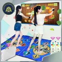 ราคา แผ่นเต้นคู่แบบไร้สายพร้อมรีโมทต่อ TV เล่นได้เลย ต่อ AV (ใหม่ 58 เกม)(ภาพ 32bit)(เกมแผ่นเต้นคู่) คําแนะนําการขายที่ร้อนแรงในเดือนนี้ (1735308993867188062)