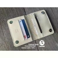 ราคา กระเป๋าสตางค์หนังแท้แฮนด์เมดหลากสี Minimalist Handicraft Colorful Leather Wallet Personalized (1734477936526132865)