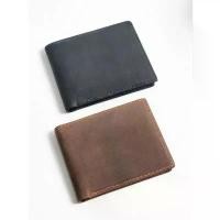ราคา กระเป๋าสตางค์หนังวัวแท้ Crazy Horse Crazy Horse Leather Wallet จัดส่งเฉพาะจุด (1734087049775843149)