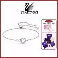 ราคา Swarovski กำไล แท้ กำไลข้อมือ สร้อยข้อมือ ปรับความยาวได้ Infinity bracelet (1734463685647238885)