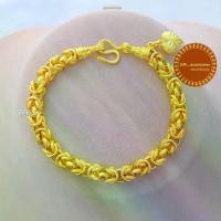 ราคา กำไล / สร้อยข้อมือสร้อยข้อมือทองเหมือนแท้ ขนาด1บ. ลายมีนา ข้อมือทองเคลือบแก้ว ข้อมือ1บ. สร้อยข้อมือ1บาท 1บ 1บ. 1บาท ข้อมือทองชุบ ข้อมือทองปลอม SiRi_accessories (1734518939127809874)