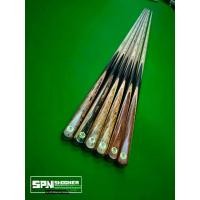 ราคา SPN SNOOKER ไม้คิวสนุ๊กเกอร์ 5 จำปาเล็บดำดง หัว 9.5 ยาว 57.5 นิ้ว ด้าม 29-29.5 มิล น้ำหนัก 18-19 ออนซ์ ไม้ตรง สเปคดี คมเข้ม มีเกลียวต่อตูดทองเหลือง สำหรับออกกำลังกาย Sport กีฬา (1730066618045401922)