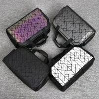 ราคา กระเป๋าเดินทางแบบโฮโลแกรมแฟชั่น, กระเป๋ายิมกันน้ำพร้อมช่องใส่รองเท้า, กระเป๋าเสาร์สุดอเนกประสงค์สำหรับการเดินทาง กีฬา และการใช้งานประจำวัน (1735127066591462788)