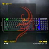 ราคา NUBWO NK-36 คีย์บอร์ด คีย์บอร์ดเกมมิ่ง GAMING KEYBOARD LED Rainbow Backlight ไฟสีรุ้ง 7 สี LED (1731445478404949450)