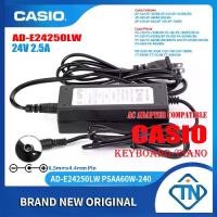 ราคา อะแดปเตอร์ AC, 24V 2.5A, AD-E24250LW, สำหรับ Casio Celviano AP-460, AP-470, CGP-700, BK/BN/WE, CT-X5000, CT-X5100, คีย์บอร์ด, เปียโนดิจิตอล, แหล่งจ่ายไฟ (1730919990089976473)
