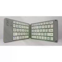 ราคา keyboard คีย์บอร์ดบลูทูธ ไร้สาย แบบพับได้ folding bluetooth keyboard usb 3.0 แป้นพิมพ์ภาษาไทย/อังกฤษ คีย์บอร์ด (1735075221245625856)