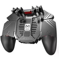 ราคา AK77 Gamepad ใหม่ล่าสุด จอย PUBG พร้อมปุ่มยิง 4 ตำแหน่ง พัดลมระบายอากาศ แบตเตอรี่ 1200mAh /4000mAh (MEMO แท้ 100%) (1735355163578763167)