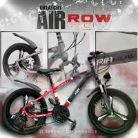 ราคา Greatchy จักรยานเสือภูเขา Airrow วงล้อ 20 นิ้ว มีเกียร์21สปีด โช็คอัพ ดิสเบรค ล้อแม็ก มีไฟหน้า จักรยาน จักรยานเด็ก (1734378417994237139)