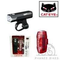 ราคา CATEYE SET ไฟหน้า ไฟท้าย จักรยาน AMPP ชาตผ่าน USB สินค้าประกันศูนย์ไทย (1734997330114479281)