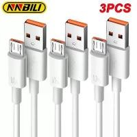 ราคา สายเคเบิล USB ไมโคร 10A สำหรับชาร์จเร็ว รุ่น NNBILI (FBB mouse), ชุด 3 ชิ้น เหมาะสำหรับ Samsung Galaxy S7/S6, PS4, เครื่องเล่น MP3, ทีวี และโทรศัพท์ Android ใช้เป็นสายข้อมูล (1735318806196487231)