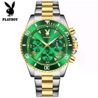 ราคา PLAYBOY นาฬิกาผู้ชาย 2025 แบรนด์ใหม่ ของแท้ กันน้ำ ผีเขียว สแตนเลส ทันสมัย ควอตซ์ หล่อ นาฬิกา มูลค่าสูง รุ่นระดับไฮเอนด์ (1732106494583933720)