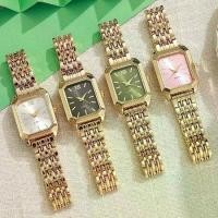 ราคา นาฬิกาข้อมือสี่เหลี่ยมยอดนิยมสำหรับผู้หญิง, นาฬิกาสีทองสำหรับผู้หญิง, นาฬิกาผู้หญิงพร้อมสายเหล็ก, นาฬิกาข้อมือผู้หญิง, นาฬิกา Grace (1735215836306048853)