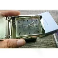 ราคา นาฬิกา Vintage มือสองญี่ปุ่น W WEDGWOOD ระบบ QUARTZ นาฬิกาตั้งโต๊ะ กรอบเงิน หน้าเทา หน้าปัด mm (1734966909229500185)