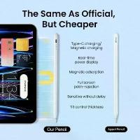 ราคา สำหรับ Apple Pencil รุ่นที่สอง ปากกา USB‑C สำหรับโทรศัพท์มือถือ เข้ากันได้กับ Apple iPad Pro ขนาด 11 นิ้ว/12.9 นิ้ว/10.2 นิ้ว/Mini 6/Air 4 รวมถึงรุ่นที่ 7 และ 8 (1735154145712047884)