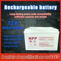 ราคา NPP 12V 600Ah Deep Cycle แบตเตอรี่แห้ง เกรด A ใช้กับระบบไฟบ้าน 12V DC ไฟ LED พัดลม DC โซล่าเซลล์ (1734554720367445036)