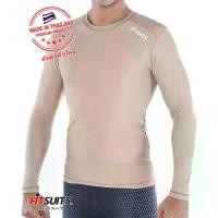 ราคา [พร้อมส่ง] เสื้อรัดกล้ามเนื้อแขนยาว ชาย FITSUITS ORIGINAL FM-S001-04 สีเนื้อ เสื้อรัดกล้ามเนื้อ ชุดกีฬา วิ่ง โยคะ ฟิตเนส (1735373505262814241)