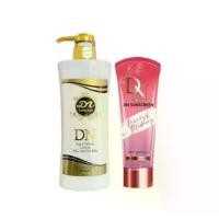 ราคา [โลชั่น DN 1 แถม กันแดด 1]ออร่าไวท์ โลชั่นผิวขาว กระจ่างใส ของแท้100% 400ml. รองพื้น ชาล็อต (1734776419634087412)