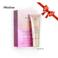 ราคา mistine bb wonder cream - ของแท้ มิสทีน บีบี วันเดอร์ ครีม 15 กรัม กันแดด รองพื้น (1735078634801497658)