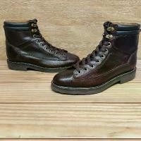 ราคา รองเท้า hawkin ส่งฟรี มือสอง ของแท้ size EU 41 26 cm รองเท้าหนัง วินเทจ ขายดี (1735217663316625042)