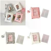 ราคา อัลบั้มรูปขนาดเล็ก 3 นิ้ว ออร์แกไนเซอร์ ที่ใส่การ์ดรูปภาพแบบ 5 ห่วง บินเดอร์/สมุด เหมาะสำหรับมอบเป็นของขวัญ (1734929448403961645)