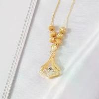 ราคา สร้อยคอลูกปัดนำโชค, สไตล์ไดนามิก, วัสดุทองเหลืองชุบทอง, จี้ใบแปะก๊วยฝังเพชรใหม่, สำหรับผู้หญิง, สร้อยคอบ่าเล็ก, โชคเกอร์โซ่กระดูกไหปลาร้า สร้อย คอ สวยๆ สร้อย คอแฟชั่น สตรี เศ (1731250692154492592)