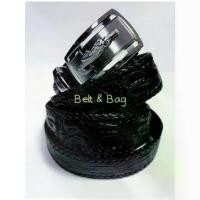 ราคา Crocodile leather เข็มขัด เข็มขัดหนังแท้ เข็มขัดหนังจระเข้แท้ ผู้ชาย (ส่วนกระดูก) ไม่แท้ยินดีคืนเงิน หัวออโต้ ขนาด 1.5 นิ้ว (1735028864771327468)