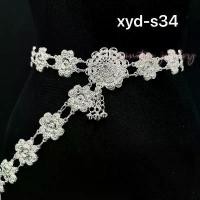ราคา เข็มขัดอีสาน Vintage jewelry ชุดล้านนาไท ลายดอกไม้ เข็มขัด เงินโบราณ คําแนะนําผลิตภัณฑ์ใหม่ของเดือนนี้ (1735458442289448599)