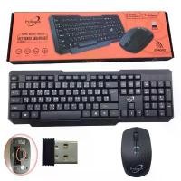 ราคา คีย์บอร์ด+เมาส์ ไร้สาย รุ่น WS-KMC-8111 8121 Primaxx Keyboard+mouse Wrieless (1735464411952219439)