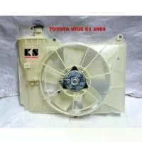 ราคา โครงพัดลม พร้อมมอเตอร์พัดลม (หม้อน้ำ + แอร์) TOYOTA VIOS G1 (โตโยต้า วีออส ปี 2003 - 2006 ,รุ่นแรก) พร้อมส่ง (1734725607224281057)