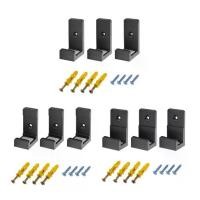 ราคา Wall Mount Hanging Host Rack Hook with Screws Controller Headset Hanger Space Saver for PS4/PS4 Pro/PS4 Slim Accessories (1734775770738558081)
