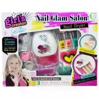 ราคา ของเล่นเด็ก Nail art studio ชุดทำเล็บเด็ก สีทาเล็บ พร้อมอุปกรณ์ เครื่องอบเล็บ เครื่องพ่นกากเพชร(ใช้ได้จริง) TY178 (1734496114679055831)