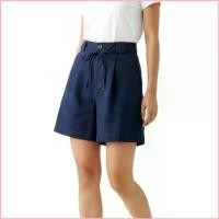 ราคา PORTLAND กางเกงขาสั้น ลีนิน สีกรมท่า / Linen-Blend Tailored Shorts (Navy) ฝ่ายขาย (1735268832362268553)