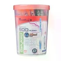 ราคา (USP)พร้อมส่ง (กระปุก50ด้าม) แท้100% Quantum 600 KLEAN ปากกาลูกลื่น กด 0.7mm ควอนตั้ม ปากกา ปากกาน้ำเงิน ด้ามคละสี (1735503217888167111)