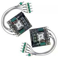 ราคา TDA7498E BT 5.0 Amplifier Board HiFi Chips 160W X 2+220W Subwoofer Stereo DC 15-36V ZK-HT21 2.1 Channel Audio Receiver for DIY Home Speakers (1735103365178361322)