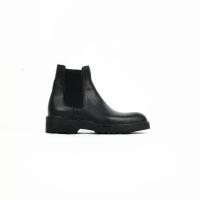 ราคา Moonlife Armando boots #A911 - Black nappa รองเท้าบู๊ทหนังแท้ สีดำ หุ้มข้อ (1735305942773892334)