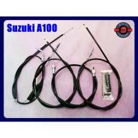 ราคา ชุดสายเซ็ท 4 เส้น "คันเร่ง ครัช ไมล์ เบรคหน้า" Suzuki A100 // Cable Set Pcs (1735467835762640688)