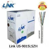 ราคา สายแลน LINK (US-9015LSZH)(US-9015) CAT5e UTP Cable (305m./Box) Original สำหรับภายในอาคาร สายสีขาว (1733865544210744732)