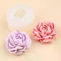 ราคา Tiger Head Jasmine Scented Candle Silicone Mold DIY Flower Handmade Soap Plaster Car Decoration Ornament Mold (1735163576666130265)