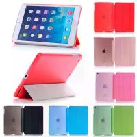 ราคา 【Crystal】 For iPad Mini 1 2 3 Case Protective Cover PU Leather Cover Smart Flip Case For iPad mini 3 Auto Sleep wake Trifold Stand Funda (1734852076979783080)
