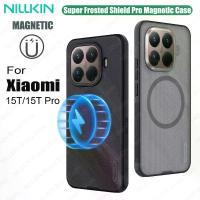 ราคา 【Crystal】 Nillkin For Xiaomi 15T /15T Pro MagSafe Case Frosted Shield Pro Magnetic Case Shockproof Ultra-thin Cover For Xiaomi 15T Pro (1734823092862354856)