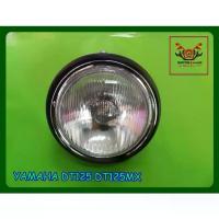ราคา ❤HEADLIGHT with "BLACK" CASE SET For YAMAHA DT125 DT125MX / ไฟหน้า พร้อม กะโหลกไฟหน้า สีดำด้าน❈ (1735447091067389575)