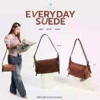 ราคา #9953☁️Cicelle cushion bag☁️#กระเป๋าหนังกลับ #กระเป๋าสะพายไหล่ #กระเป๋าสะพายข้าง (1733854058595911645)
