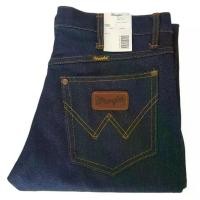 ราคา Men's Jeans, Dark Denim, Straight Cut. Beautiful Genuine Chicken Leather Fabric on the Front. Jeans Denim, Wrangler Fashion Style, Ready to Ship. (1735486921501279274)