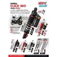 ราคา ✼โค้ด 12DD800 โช็ค YSS HONDA CLICK 160 G-SPORT G-SERIES G-RACING G-TOP สปริงหน้า YSS FORK SPORT KIT แบบโหลด1นิ้ว❅ (1735393662877795920)
