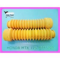 ราคา ♪HONDA MTX125 MTX200 -- FRONT FORK BOOT "YELLOW" // ยางหุ้มโช๊ค สีเหลือง ไม่มีลวดรัดปลาย☚ (1735074366126392857)