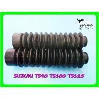 ราคา FRONT FORK RUBBER BOOT "BLACK" Fit For SUZUKI TS90 TS100 TS125 // ยางหุ้มโช๊ค สีดำ ไม่มีลวดรัดปลาย จัดส่งจากกทม (1734870354499634919)