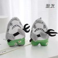 ราคา 2025 Internet Celebrity Shark Pendant Plush Toy Shark Fork Doll Shark Melon Stuffed Doll Creative Bag Pendant Keychain (1733062106896631651)
