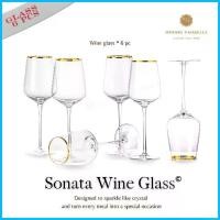 ราคา Dining Vaisselle แก้วไวน์Sonata Wine glass ขอบทอง & แก้วน้ำ Sylvia ทรงกลมขอบทอง (Pack 4 / 6 10 ใบ) จัดส่งที่รวดเร็ว (1735477995567023121)