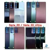 ราคา Suitable for Back Glass For Samsung Galaxy Note 20 Battery Cover Rear Door Housing With Camera Lens Note 20 Back Glass With Adhesive (1735240475210122259)